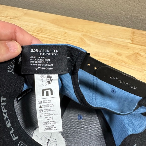 Travis Matthew Rum Days Snapback Hat Blue Golf Party 110 Flex Cap New With TAG - Picture 10 of 10